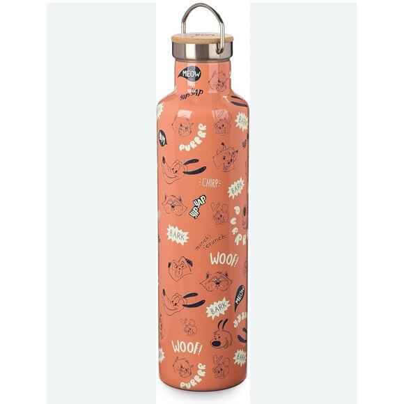 NWT Disney Parks Critter & Pets Stainless Steel Water Bottle Tumbler 34 Oz - Picture 1 of 2